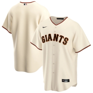 Men's San Francisco Giants Nike Cream Home 2020 Official Replica Team Jersey