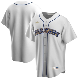 Men's Seattle Mariners Nike White Home Cooperstown Collection Team Jersey