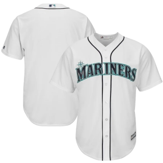 Men's Seattle Mariners Majestic White Home Cool Base Jersey