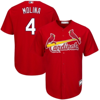 Men's St Louis Cardinals Yadier Molina Red Big & Tall Replica Player Jersey