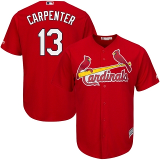 Men's St Louis Cardinals Matt Carpenter Majestic Scarlet Alternate Cool Base Player Jersey