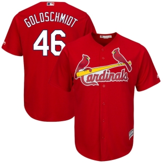 Men's St Louis Cardinals Paul Goldschmidt Majestic Scarlet Alternate Official Cool Base Player Jersey