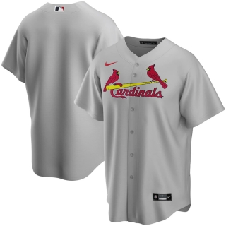 Men's St Louis Cardinals Nike Gray Road 2020 Replica Team Jersey