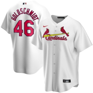 Men's St Louis Cardinals Paul Goldschmidt Nike White Home 2020 Replica Player Jersey