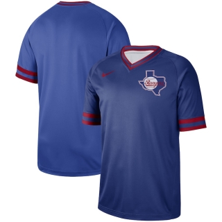 Men's Texas Rangers Nike Royal Cooperstown Collection Legend V-Neck Jersey