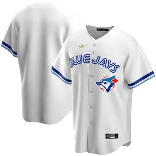 Men's Toronto Blue Jays Nike White Home Cooperstown Collection Team Jersey
