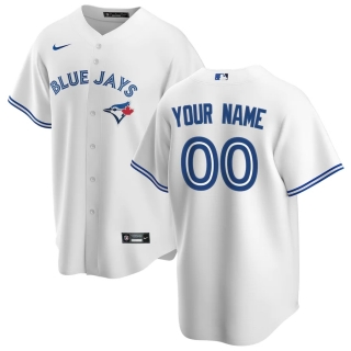 Men's Toronto Blue Jays Nike White Home 2020 Replica Custom Jersey