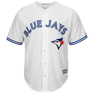 Men's Toronto Blue Jays Majestic White Home Cool Base Team Jersey
