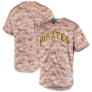 Men's Pittsburgh Pirates Majestic Camo Alternate Cool Base Jersey