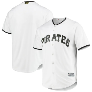 Men's Pittsburgh Pirates Majestic White Home Official Team Jersey