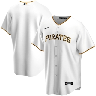 Men's Pittsburgh Pirates Nike White Home 2020 Replica Team Jersey