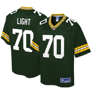 Men's Green Bay Packers Alex Light NFL Pro Line Green Player Jersey