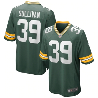 Men's Green Bay Packers Chandon Sullivan Nike Green Game Jersey