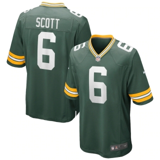 Men's Green Bay Packers JK Scott Nike Green Game Jersey