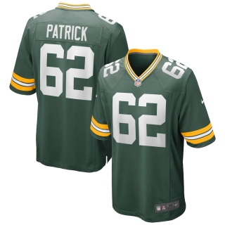 Men's Green Bay Packers Lucas Patrick Nike Green Game Jersey