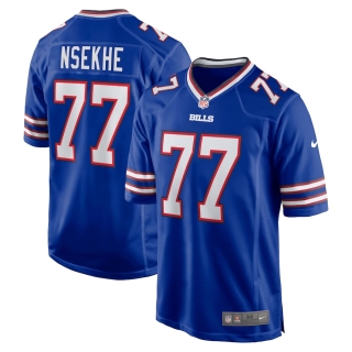 Men's Buffalo Bills Ty Nsekhe Nike Royal Game Jersey