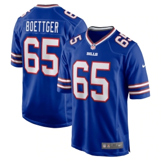 Men's Buffalo Bills Ike Boettger Nike Royal Game Jersey