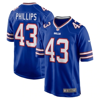 Men's Buffalo Bills Del'Shawn Phillips Nike Royal Game Jersey