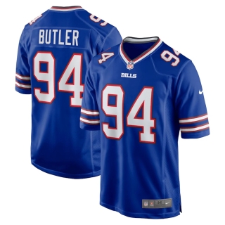 Men's Buffalo Bills Vernon Butler Nike Royal Game Jersey