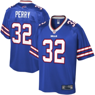 Men's Buffalo Bills Senorise Perry NFL Pro Line Royal Big & Tall Team Player Jersey