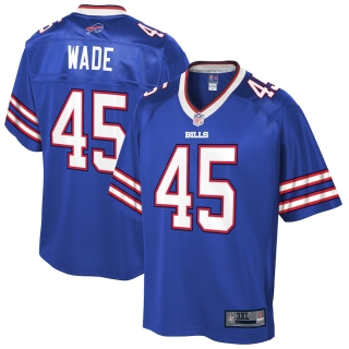Men's Buffalo Bills Christian Wade NFL Pro Line Royal Big & Tall Player Jersey