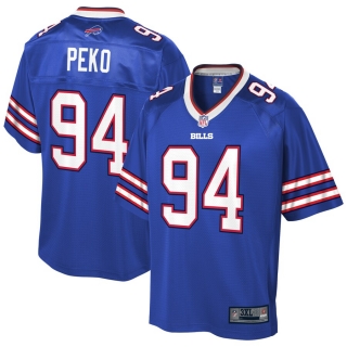 Men's Buffalo Bills Kyle Peko NFL Pro Line Royal Big & Tall Team Player Jersey