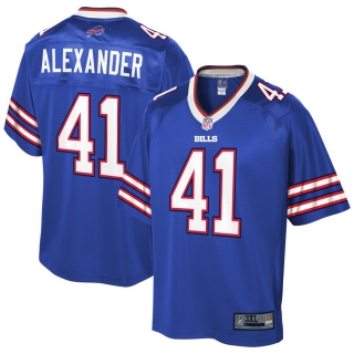 Men's Buffalo Bills Maurice Alexander NFL Pro Line Royal Big & Tall Team Player Jersey