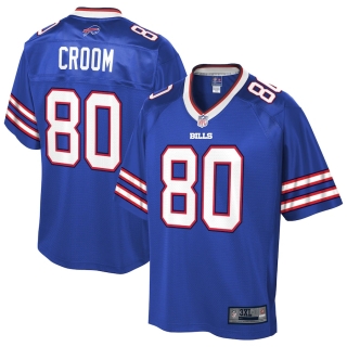 Men's Buffalo Bills Jason Croom NFL Pro Line Royal Big & Tall Player Jersey