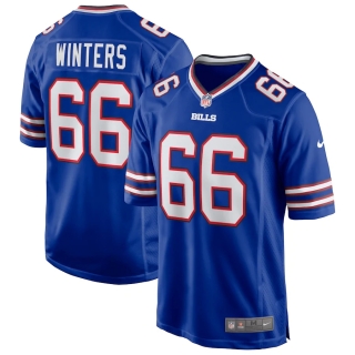 Men's Buffalo Bills Brian Winters Nike Royal Game Jersey