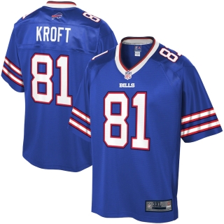 Men's Buffalo Bills Tyler Kroft NFL Pro Line Royal Big & Tall Team Player Jersey