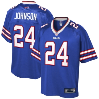 Men's Buffalo Bills Taron Johnson NFL Pro Line Royal Big & Tall Player Jersey