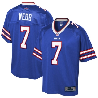 Men's Buffalo Bills Davis Webb NFL Pro Line Royal Big & Tall Player Jersey