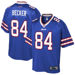 Men's Buffalo Bills Nate Becker NFL Pro Line Royal Big & Tall Team Player Jersey