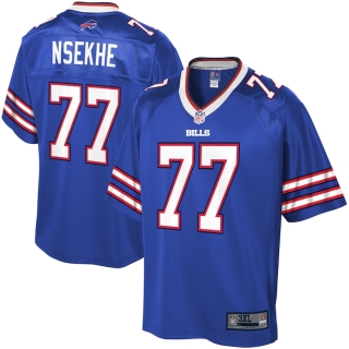 Men's Buffalo Bills Ty Nsekhe NFL Pro Line Royal Big & Tall Team Player Jersey