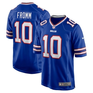 Men's Buffalo Bills Jake Fromm Nike Royal Game Jersey