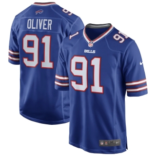 Men's Buffalo Bills Ed Oliver Nike Royal Game Jersey