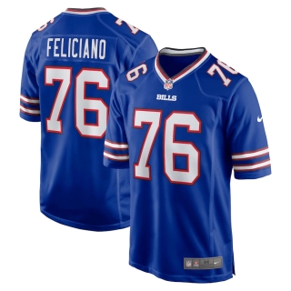 Men's Buffalo Bills Jon Feliciano Nike Royal Game Jersey