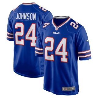 Men's Buffalo Bills Taron Johnson Nike Royal Game Jersey