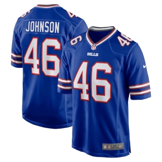 Men's Buffalo Bills Jaquan Johnson Nike Royal Game Jersey