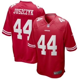 Men's San Francisco 49ers Kyle Juszczyk Nike Scarlet Game Jersey