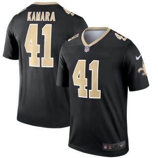 Men's New Orleans Saints Alvin Kamara Nike Black Legend Jersey