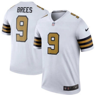 Men's New Orleans Saints Drew Brees Nike White Color Rush Legend Jersey