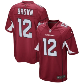 Mens Arizona Cardinals John Brown Nike Cardinal Game Jersey