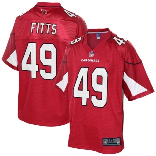 Men's Arizona Cardinals Kylie Fitts NFL Pro Line Cardinal Big & Tall Player Jersey