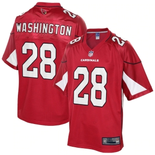 Men's Arizona Cardinals Charles Washington NFL Pro Line Cardinal Big & Tall Player Jersey