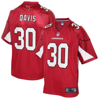 Men's Arizona Cardinals Jalen Davis NFL Pro Line Cardinal Big & Tall Player Jersey