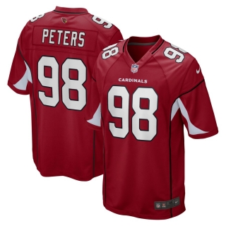 Men's Arizona Cardinals Corey Peters Nike Cardinal Game Jersey