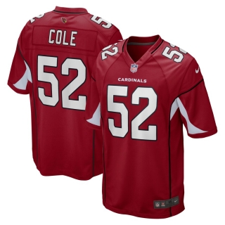 Men's Arizona Cardinals Mason Cole Nike Cardinal Game Jersey