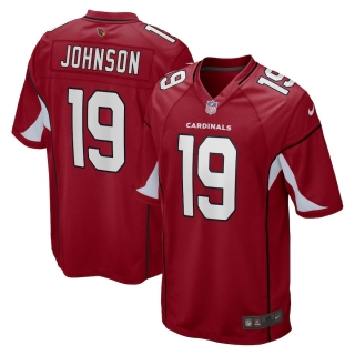 Men's Arizona Cardinals KeeSean Johnson Nike Cardinal Game Jersey