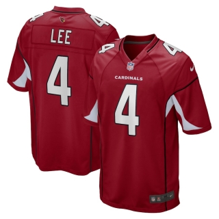 Men's Arizona Cardinals Andy Lee Nike Cardinal Game Jersey